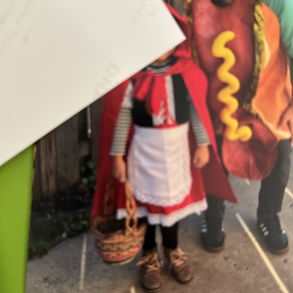Little red riding hood Halloween costume size 6 - Picture 3 of 3